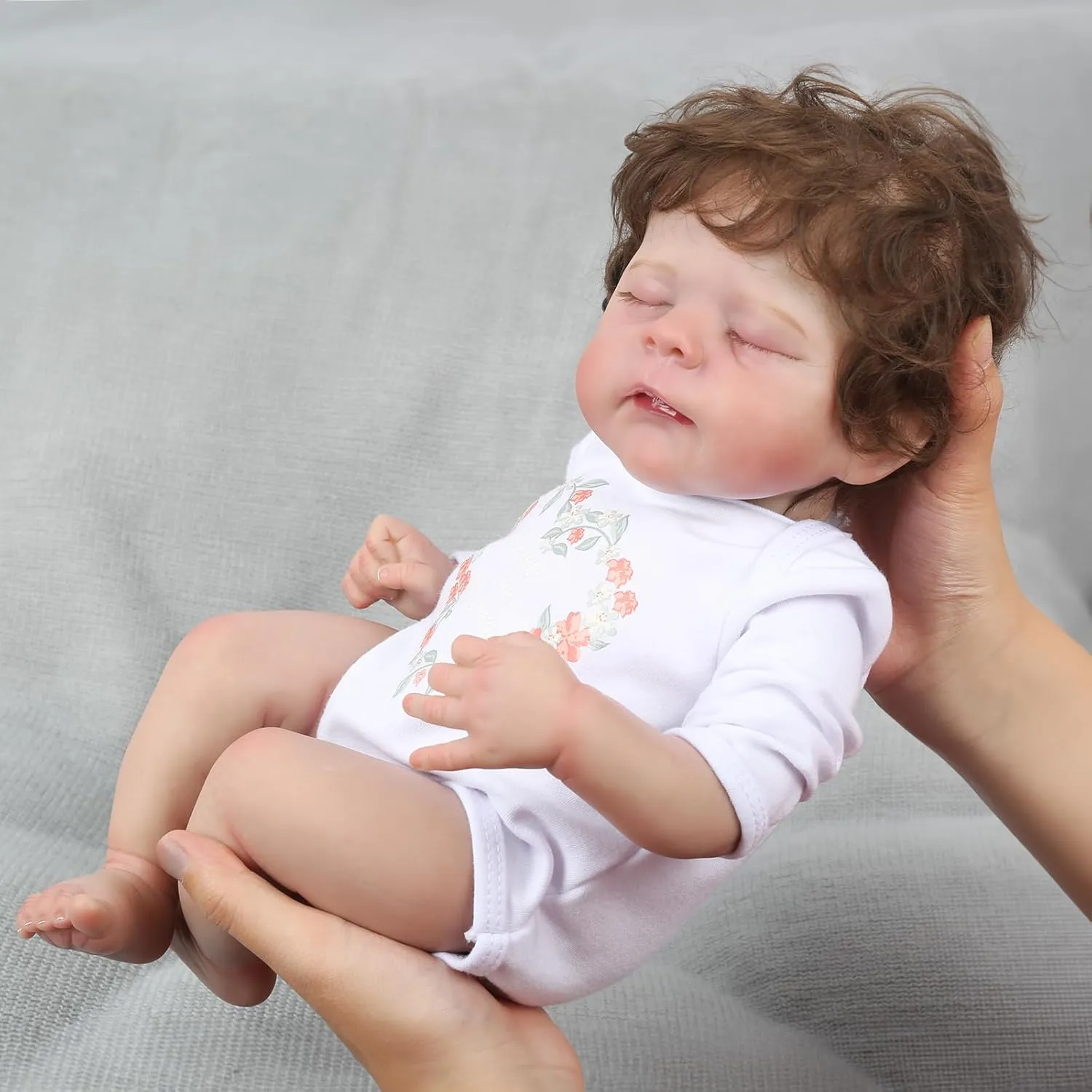 - 18 Inch Realistic Newborn Doll Real Life Weighted Soft Body benevolent ethic substitute esteem reservation with Gift Box for 3  Years Old Kids WOOROY Reborn Baby Dolls Boy 