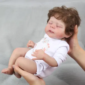 - 18 Inch Realistic Newborn Doll Real Life Weighted Soft Body benevolent ethic substitute esteem reservation with Gift Box for 3  Years Old Kids WOOROY Reborn Baby Dolls Boy 