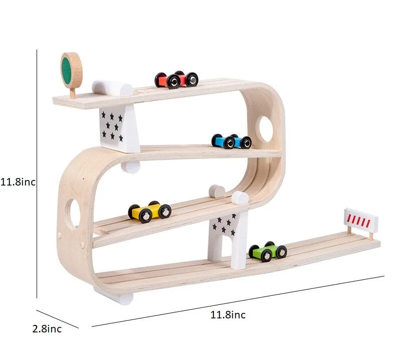 -20% Wooden Inertia Racer