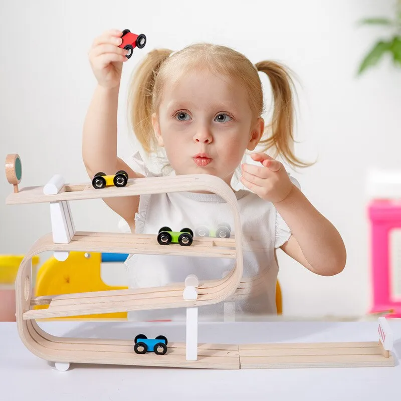 -20% Wooden Inertia Racer
