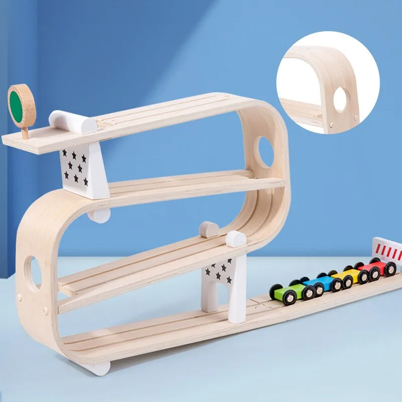 -20% Wooden Inertia Racer