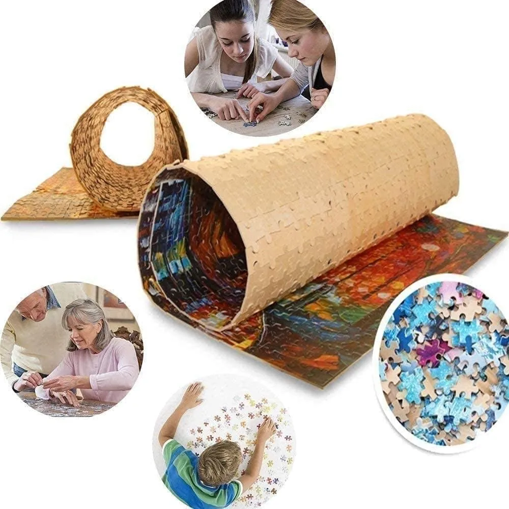 -Jigsaw Puzzle for Teens & Adults Jigsaw Puzzles Educational Puzzles Gift,Unique Present for Home Decor Family Children throw and Adults 1000 PCS Wooden Puzzles African Girl Gift 