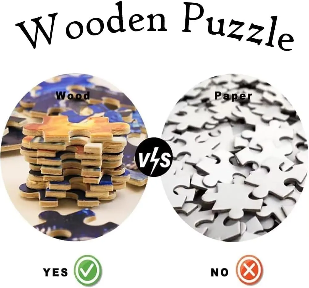 -Jigsaw Puzzle for Teens & Adults Jigsaw Puzzles Educational Puzzles Gift,Unique Present for Home Decor Family Children throw and Adults 1000 PCS Wooden Puzzles African Girl Gift 