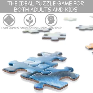-Jigsaw Puzzle for Teens & Adults Jigsaw Puzzles Educational Puzzles Gift,Unique Present for Home Decor Family Children throw and Adults 1000 PCS Wooden Puzzles African Girl Gift 