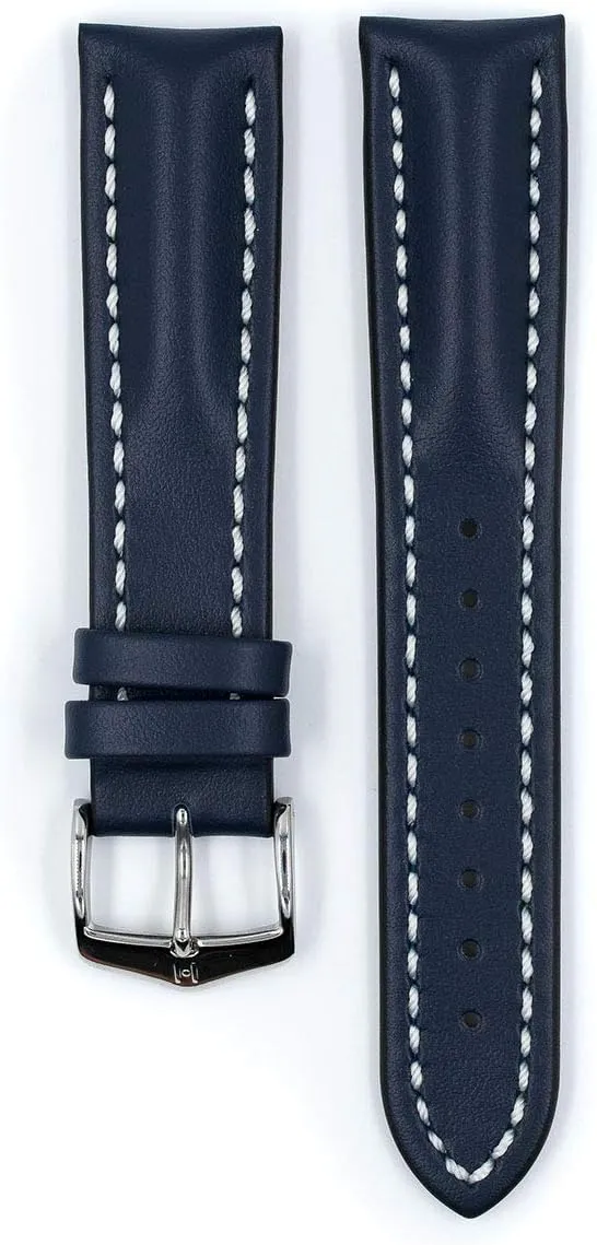 - Premium Quality Water Resistant Calfskin HIRSCH realize Heavy Calf Leather Watch Strap 