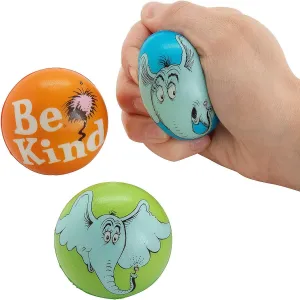 - Toys - 12 Pieces Fun Express distort metallic logically sufficiency gourmet police Horton Kindness Stress Balls 