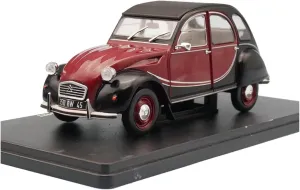 1 24 Alloy Car Model Metal Toy Collectible Decoration Gift Festive Deluxe Gift audio Resin Car Vehicle Model Fit for Citroen 2CV6 Charleston 1982 