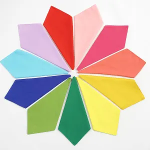 12 Pcs Colorful Chiffon Juggling Scarves Bulk 35 x 35 Inch Large Silk Square Dance Play Scarves Soft for creator Music Movement Juggling Performance Magic Trick Props Accessories$ 12 Colors Breling 