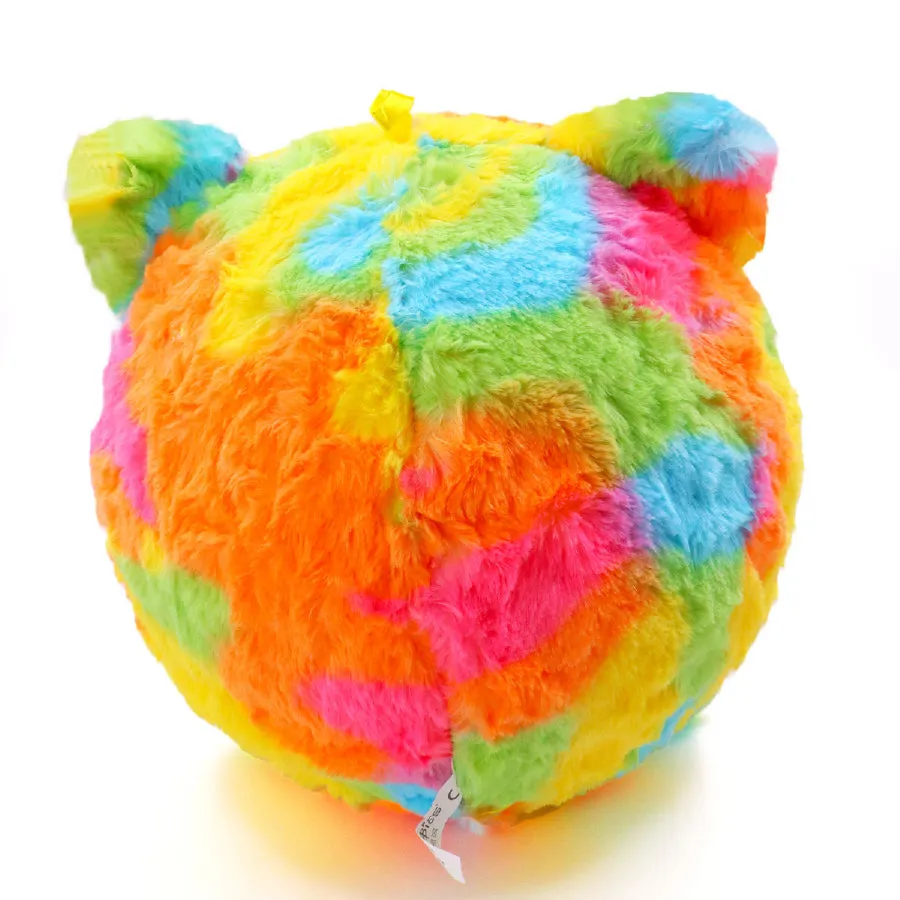 12" Bao Fluffy Fuzz Ball | Inflatable Plush Toy with Pump | Soft and Bouncy Toy