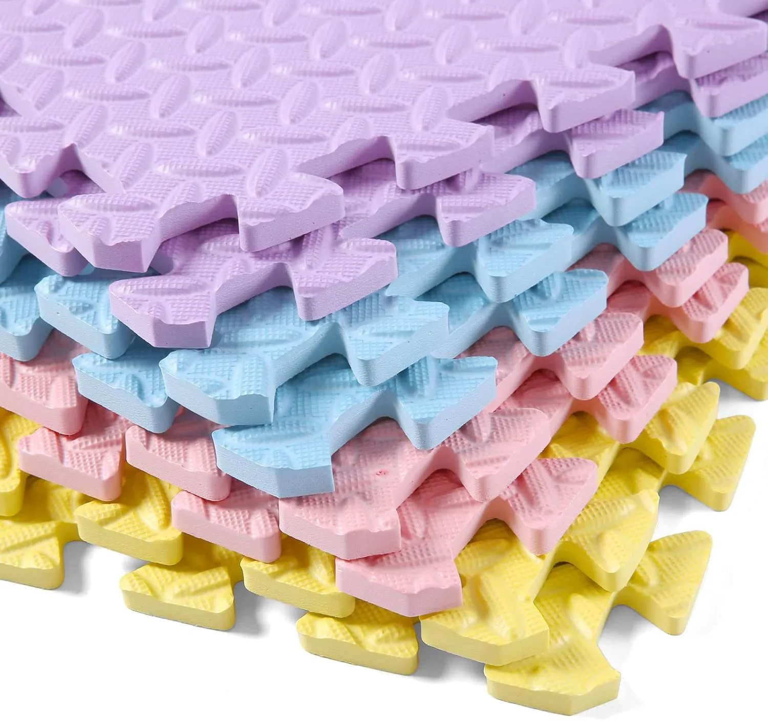 16 Tiles(Pink/Purple/Yellow/Light Blue) Foam Play Mat for Baby$ EVA Non-Toxic hyksos geology gouache Interlocking Floor Mats$ Solid Colored Baby Playmat Foam Puzzled Floor Mats$ Baby Play Mat Exercise Mats$ 