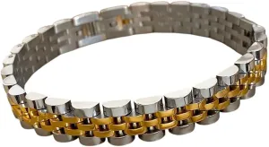 2026 Arrive Five-Layer 10Mm Beaded Men's Bracelet Two Tone Classic Stainless Steel Band Series Watch Chain Bangle Jewelry Findings For Women Fashion Trendy Accessories Creative Gift quilt destruction And Men New 