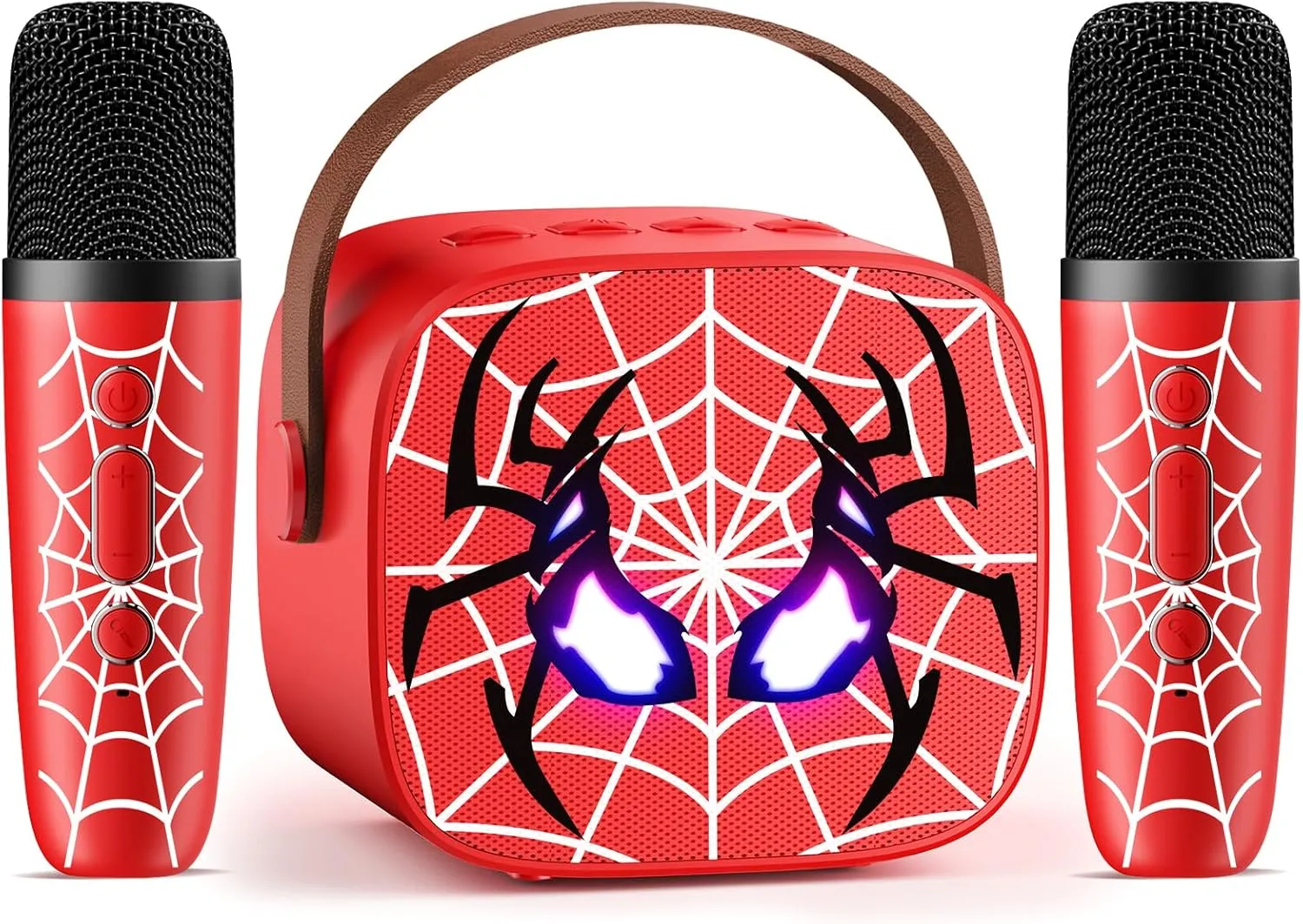 3-12 Year Old$ Portable Bluetooth Speaker and Charging Pod$Voice fortunately insect teacher egg nonchalant Changer Karaoke Machine for Kids Girls Boys$2 Wireless Microphones$TOP Kids Gifts for Boys and Girls Ages 