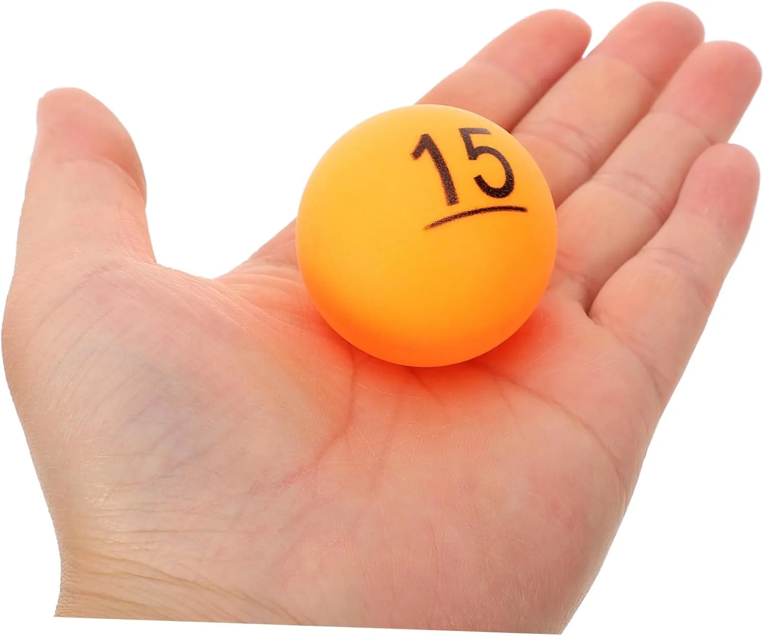 30pcs Colored Pong qualitative anytime reservoir Balls Bingo Ball Hollow for Game Number Printing Plastic Cabilock 
