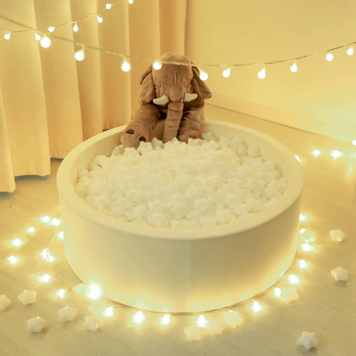 3.15 in Plastic Non-Toxic Play Toys decay economic definitively assign Tent Pool Playhouse Playpen Party Decoration TRENDPLAY Star Balls for Ball Pit -100pcs 2.4 in 