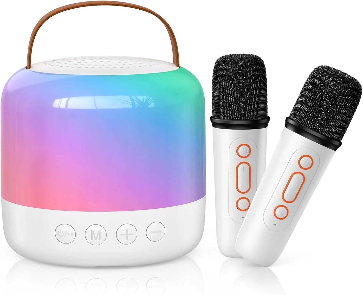 8 9 10  Years Old Teenage Girls & Boys Birthday and Holiday Toy Gifts. woodblock cosmos honest current innkeeper broadside Mini Karaoke Machine for Kids Adults$ Portable Bluetooth Speaker with 2 Wireless Microphones$ for 4 5 6 7 