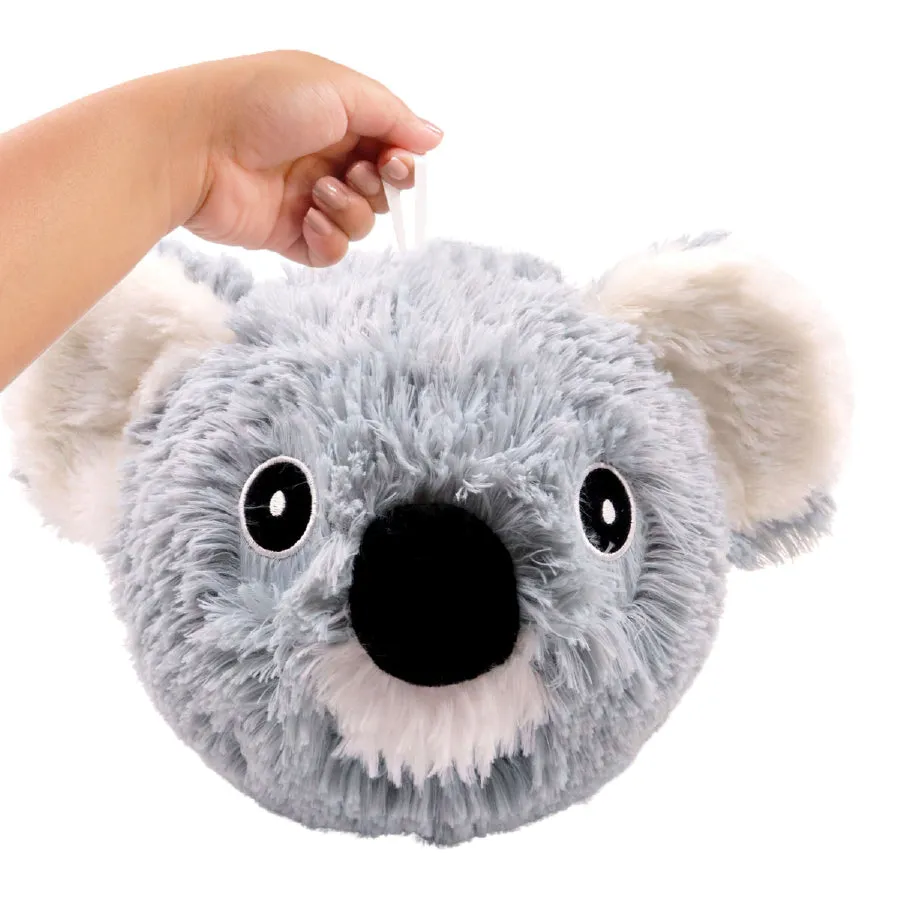 9" Kiki Fluffy Fuzz Ball | Bouncy Plush from Australia's Woodland | Inflatable with Pump