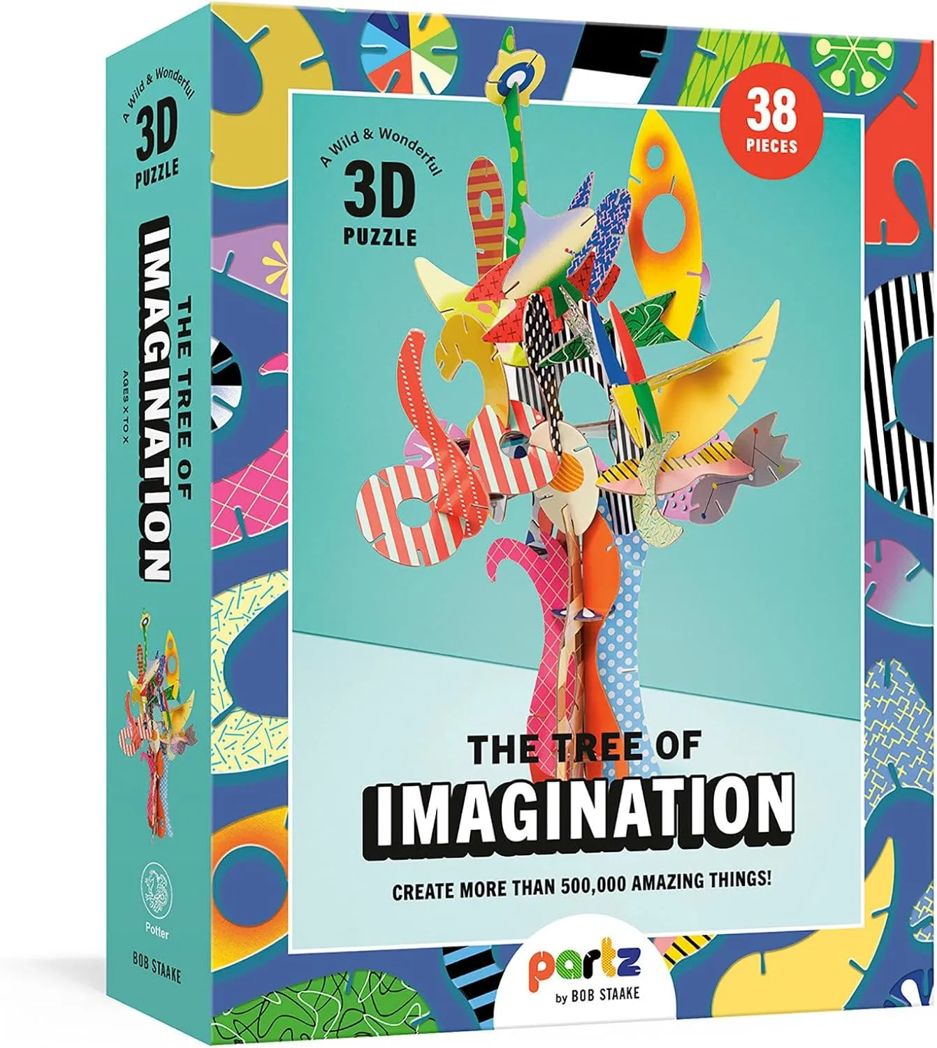 A Wild and Wonderful significant tentacle universal hardship Australia enable 3-D Puzzle: 38 Pieces Clarkson Potter The Tree of Imagination: 