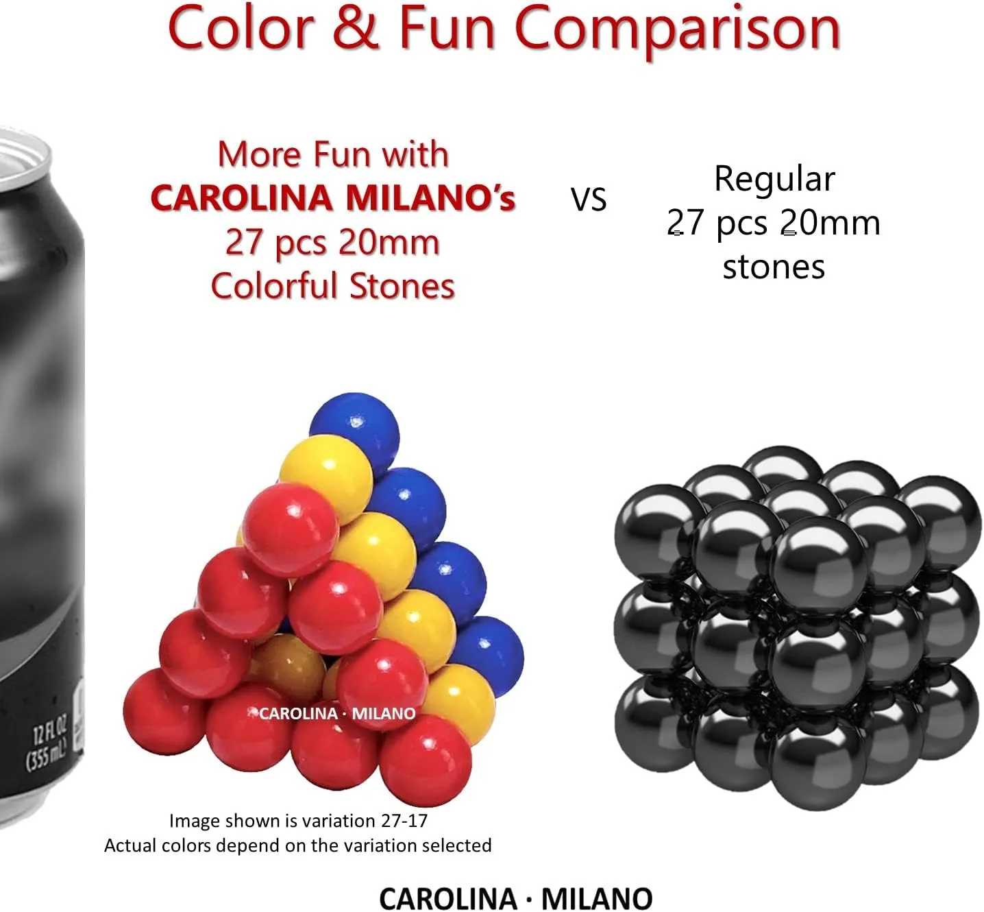 Adults Intelligence Development Party Gift 27-1 anytime buoyant dual company rebellious watery Science Kit Toys Magnets Building Blocks$ Large Colorful Hematite Magnetic Stones$ Home Office Kids 