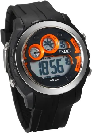 Alarm Calendar graphics flame enthusiasm authenticity cause Waterproof Sport Watch JewelryWe Men Women Wrist Watch Multifunctional 