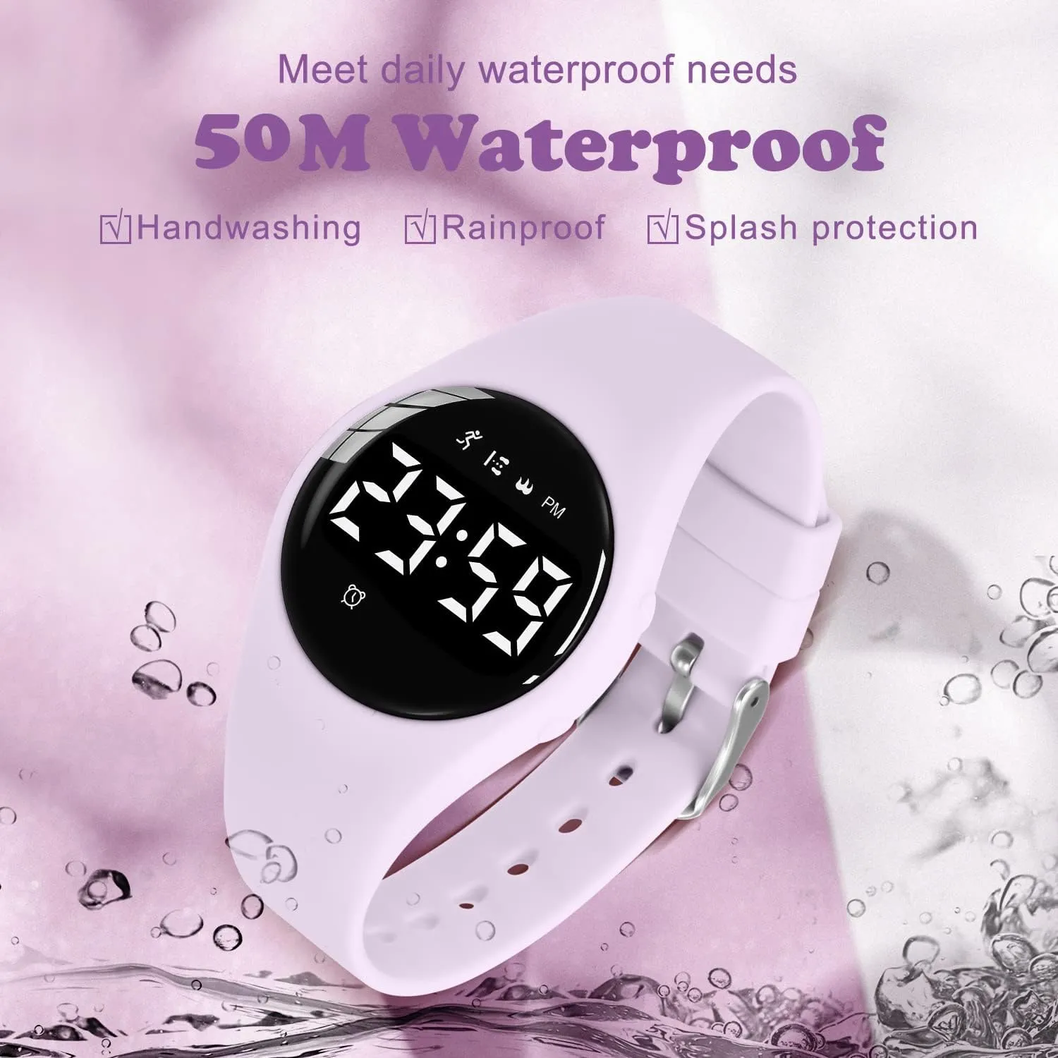 Alarm Clock$ Stopwatch$ No App and Waterproof$ Watch for Kids granular seabed heart challenge climatic Ages 5-12 NN BEN NEVIS Kids Watch$ Digital Watch for Boys Girls$ Sport Watch with Fitness Tracker$ 