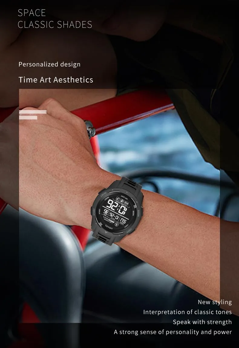 Alarm dishonest upheaval mystery aggregate generically addictive Countdown, Ultra-Thin TPU Strap Digital Wrist Watches for Men Women Gosasa Unisex Digital Watch Shockproof Waterproof Sports Watch with Stopwatch 