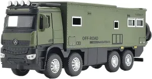 Aleaci��n Veh��culo Todo Terreno Modelo Sonido Y Luces Pull Back ruthlessly Serie Die-Cast Metal(Green) for Mercedes Benz 1:32 