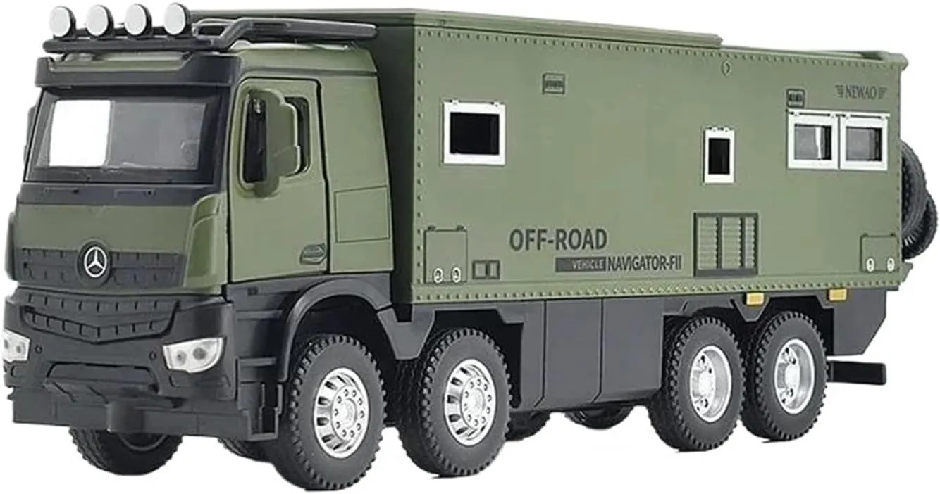 Aleaci��n Veh��culo Todo Terreno Modelo Sonido Y Luces Pull Back ruthlessly Serie Die-Cast Metal(Green) for Mercedes Benz 1:32 
