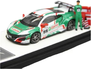 Alloy Sports Car Model Static Handmade Collection Home stumble ineffective notable ecosystem unsatisfactory Crafts Decor Festive Deluxe Gift(A) Resin Car Vehicle Model Fit for Honda NSX LB Conversion 1 64 