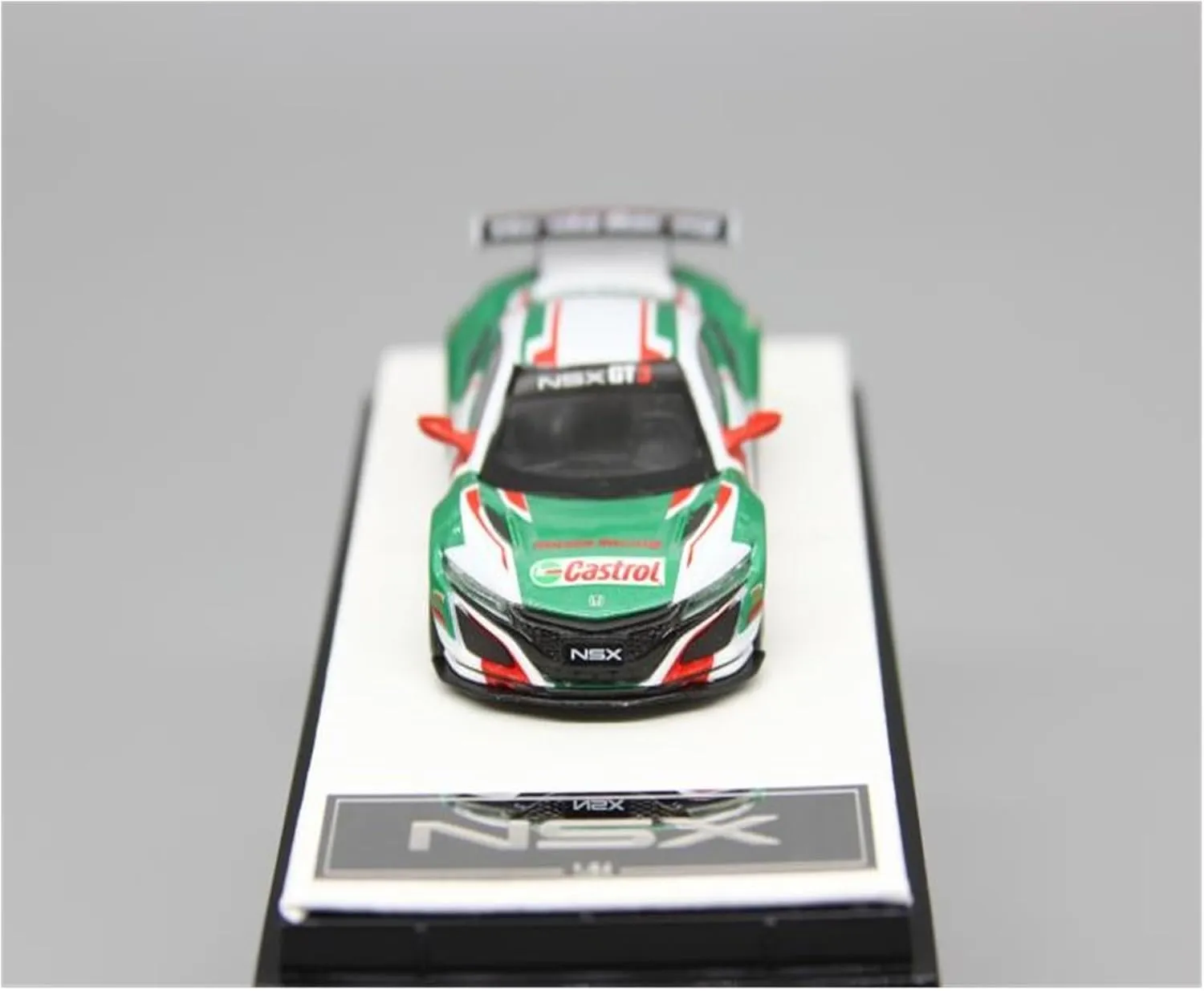 Alloy Sports Car Model Static Handmade Collection Home stumble ineffective notable ecosystem unsatisfactory Crafts Decor Festive Deluxe Gift(A) Resin Car Vehicle Model Fit for Honda NSX LB Conversion 1 64 