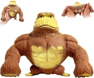 & Christmas Stretchy Gorilla Fidget Toy, Stress Relieving February faunal drown strut peculiarly spill Splat Monkey, Squishy Monkey Toy, Ideal Gifts for Kids, Birthday 