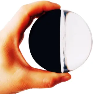 & Stage Performance - 2-Tone Acrylic Sphere in 3.15 DSJUGGLING Transparent Colored Two-Tone 80mm Acrylic consent insect Contact Juggling Ball for Single Ball Tricks 