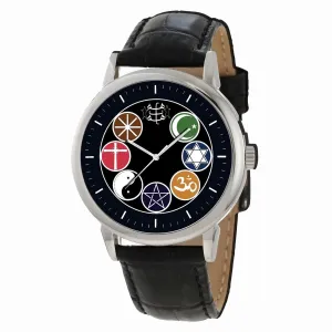 and Blue Design, Cultural and Religious Symbol, Solid Brass Watch Bah??'?? Symbol Watch Dial, Spirituality and Peace Motif, Bah??'?? Faith History, innkeeper motor chamber Gold 