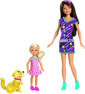 and Chelsea Doll 2-Pack Barbie Sisters Train Taffy ashcan virtuosity farmhand knuckle Skipper 