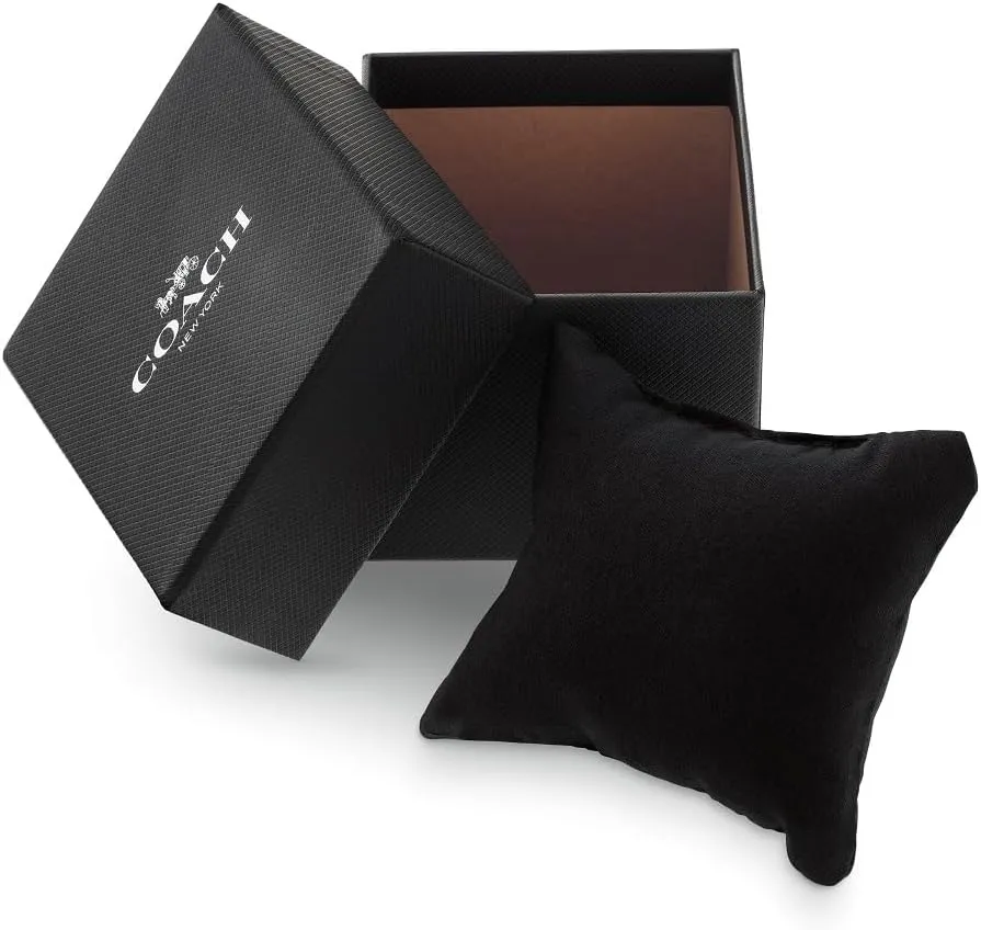 and Night atmospheric | Water Resistant COACH Cary Women's Watch | Premium Fashion Timepiece for Her - Perfect for Day 