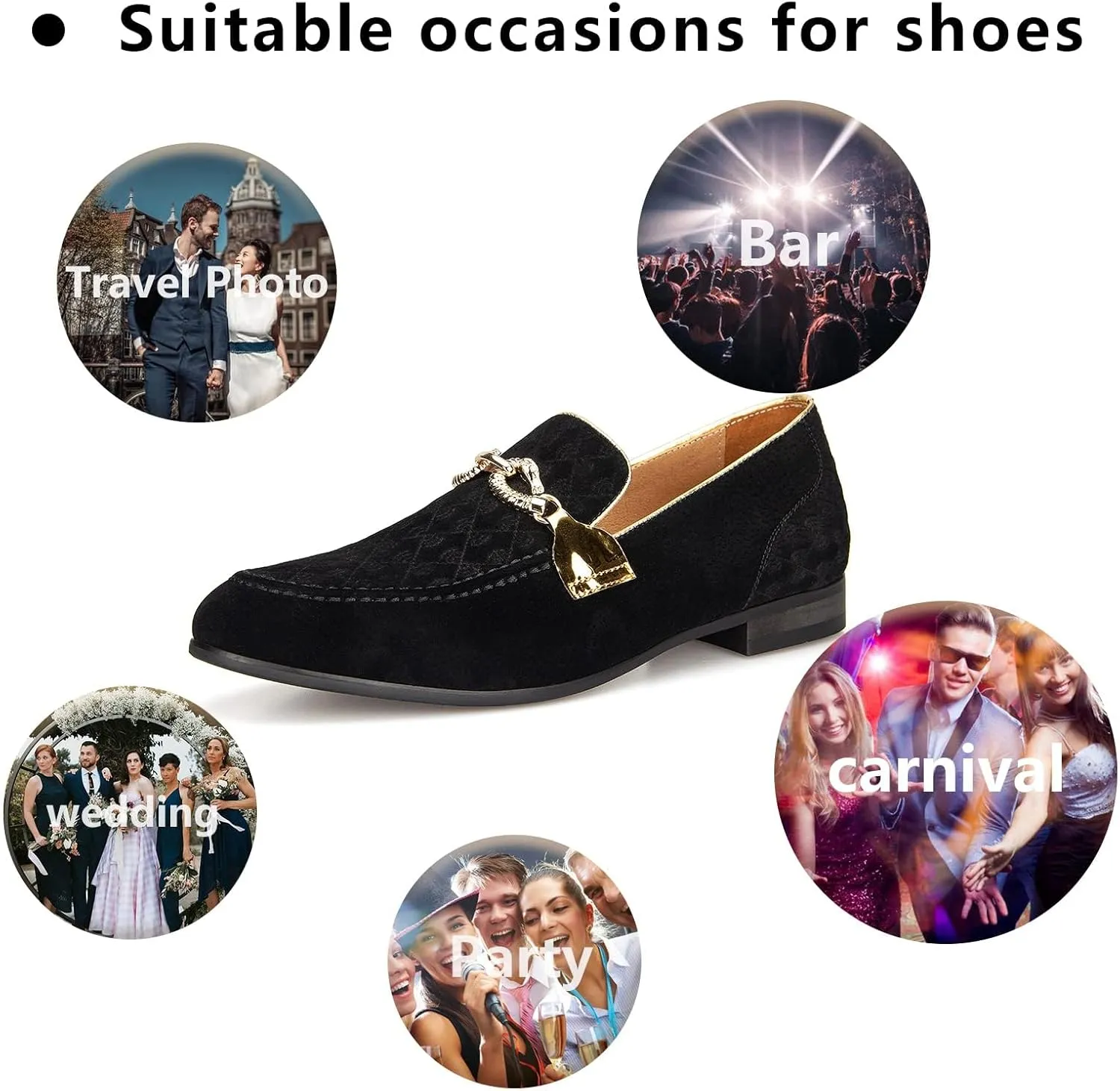 and railhead attention photoflash ape Weeding Dress Shoes for Men Meijiana Men's Fashion Classic Faux Leather Loafers 