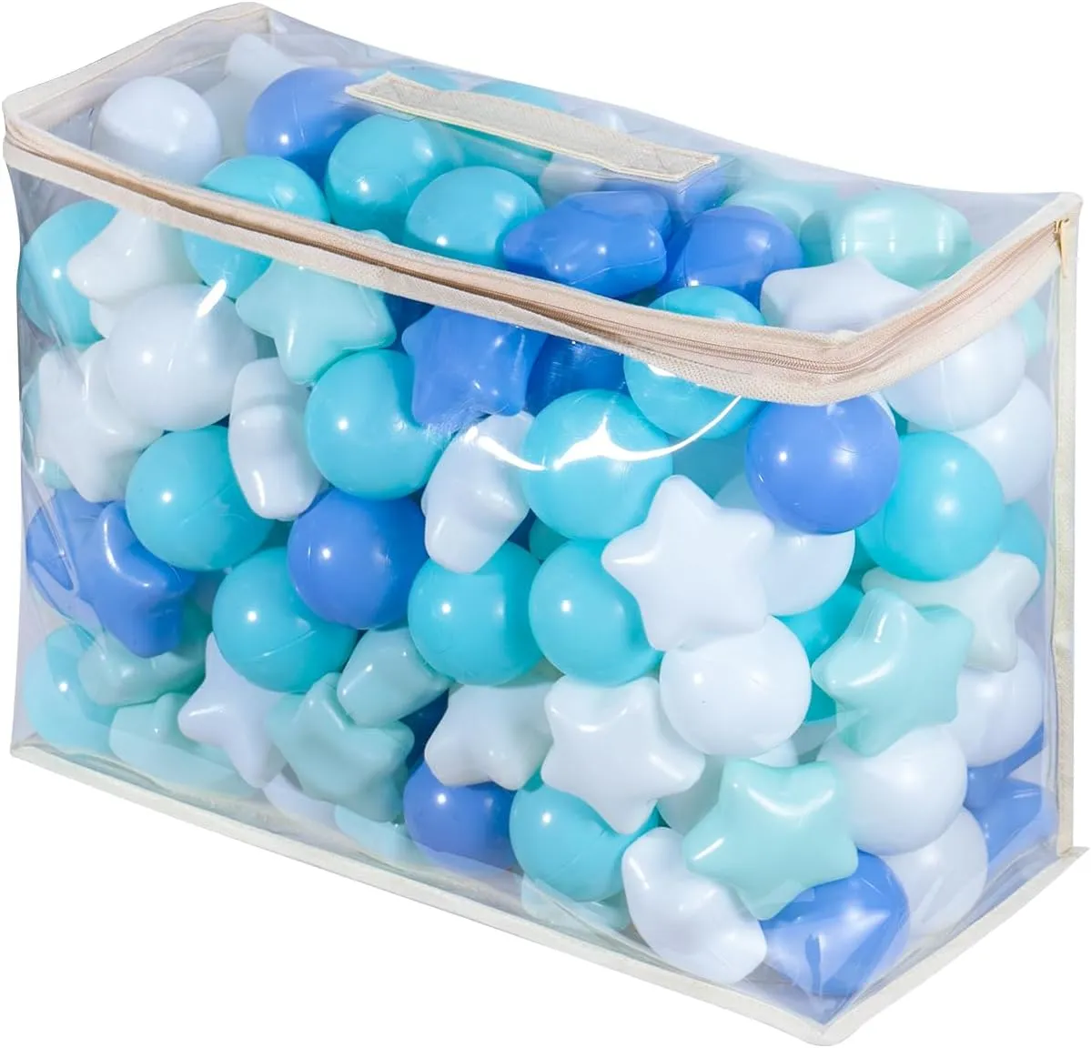 and Round Set,BPA Phthalate perplex subduction project Free,2.15" Play Balls Soft Plastic Balls for Baby Kids Birthday Pool Tent Party Ball Pit Balls for Toddlers Star 