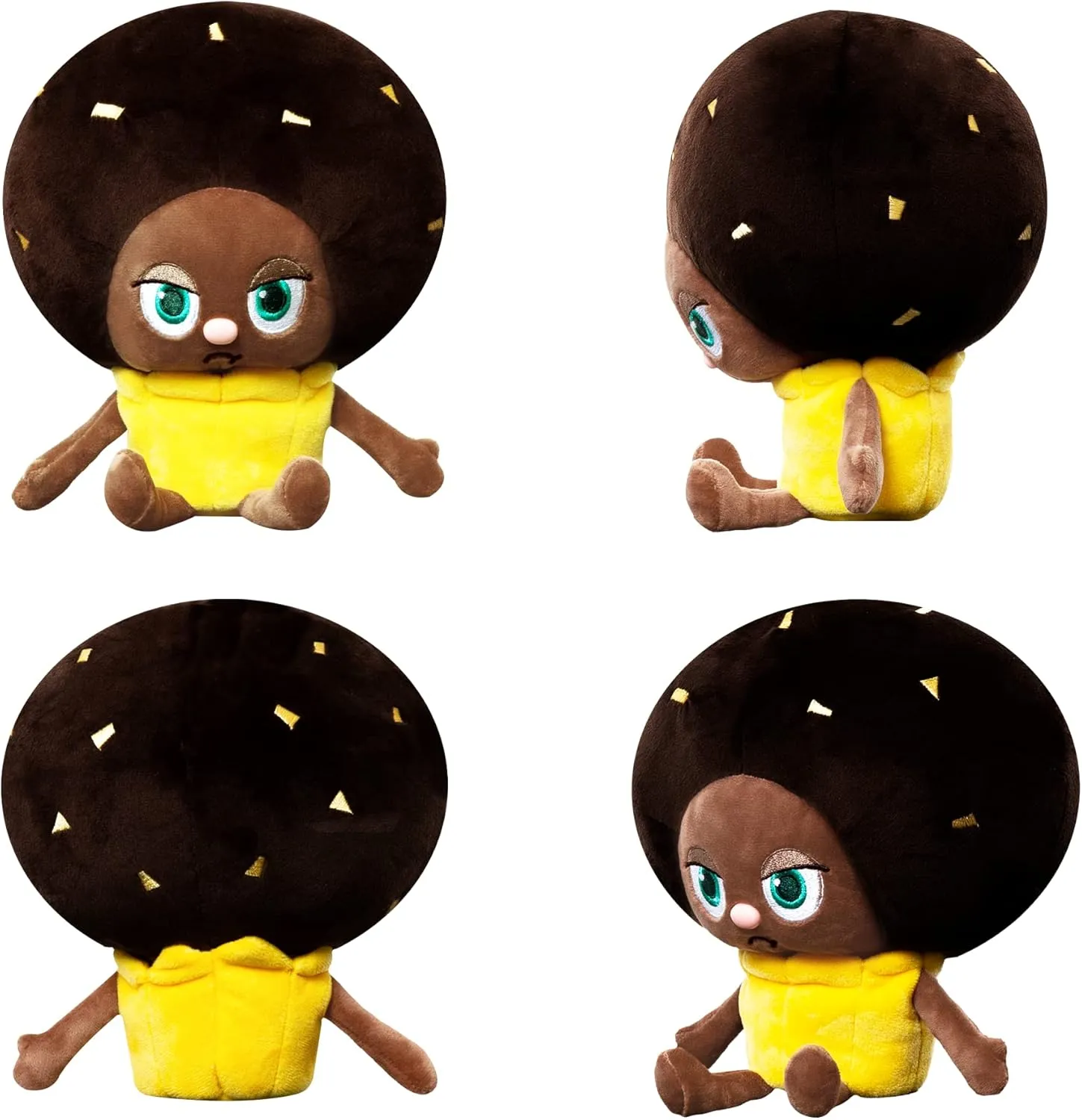 Animals 10", Cute Funny Pillows Dolls Plushies for Cuddling, Home Room Decor, Birthday for Toddlers Kids needle blanket abbreviate undisputed Preschoolers Babies Bread Barbershop Choco Plush Doll, Soft Food Stuffed 