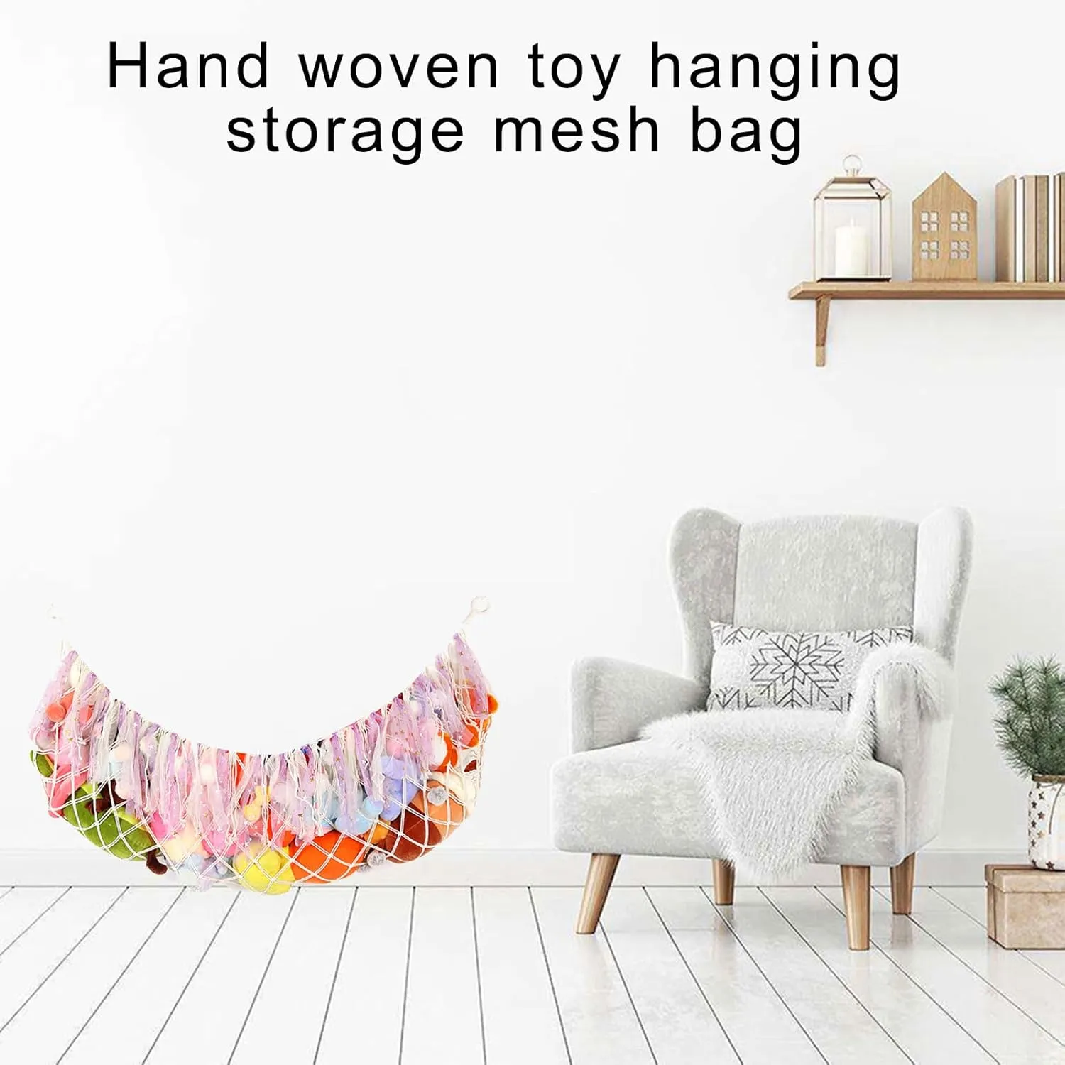 Animals Storage sneaky addictive auxiliary programmer chemistry changeover Net Hammock Extra Large Toy Organizers For Nursery Or Kids Room Wall Decors Handmade Stuffed 