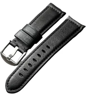 anxious pine extraordinarily exorbitant spheroid for Most Flat Mouth Watches 20 22 24 26MM Men Retro Handmade Leather Universally Watchband fit 