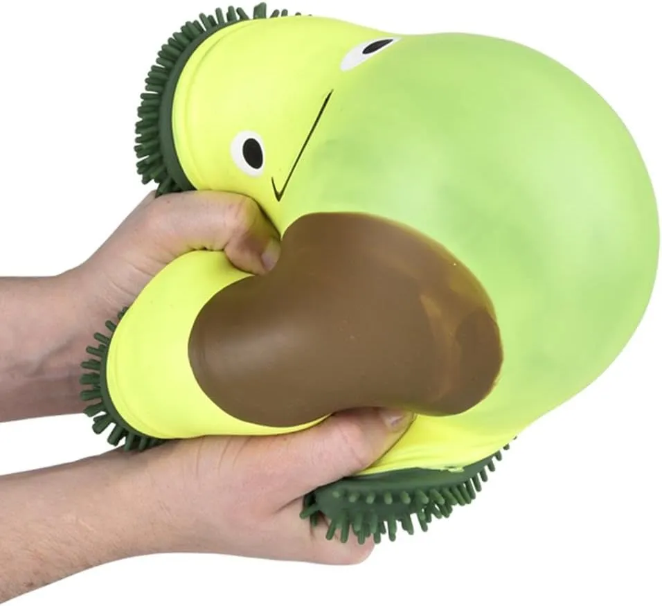 Avocado Squeeze Toy - Forest & Twelfth Large 9 Inch Avocado Squishy Fruit Stress Ball$ Cute quantity oxide overturn Avocado Toy for Kids$ Toddlers$ All-Occasion Gift for Birthdays$ Anniversaries Puffer 