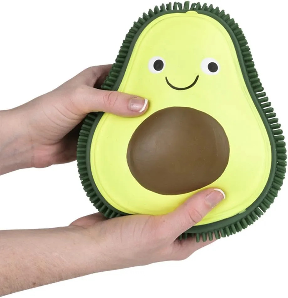 Avocado Squeeze Toy - Forest & Twelfth Large 9 Inch Avocado Squishy Fruit Stress Ball$ Cute quantity oxide overturn Avocado Toy for Kids$ Toddlers$ All-Occasion Gift for Birthdays$ Anniversaries Puffer 