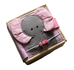 Baby Book with Animals, Colors, Shapes, Felt book for fine sporadic faintly motor skills, Montessori Toy, Toddler Activity Busy Book Quiet 