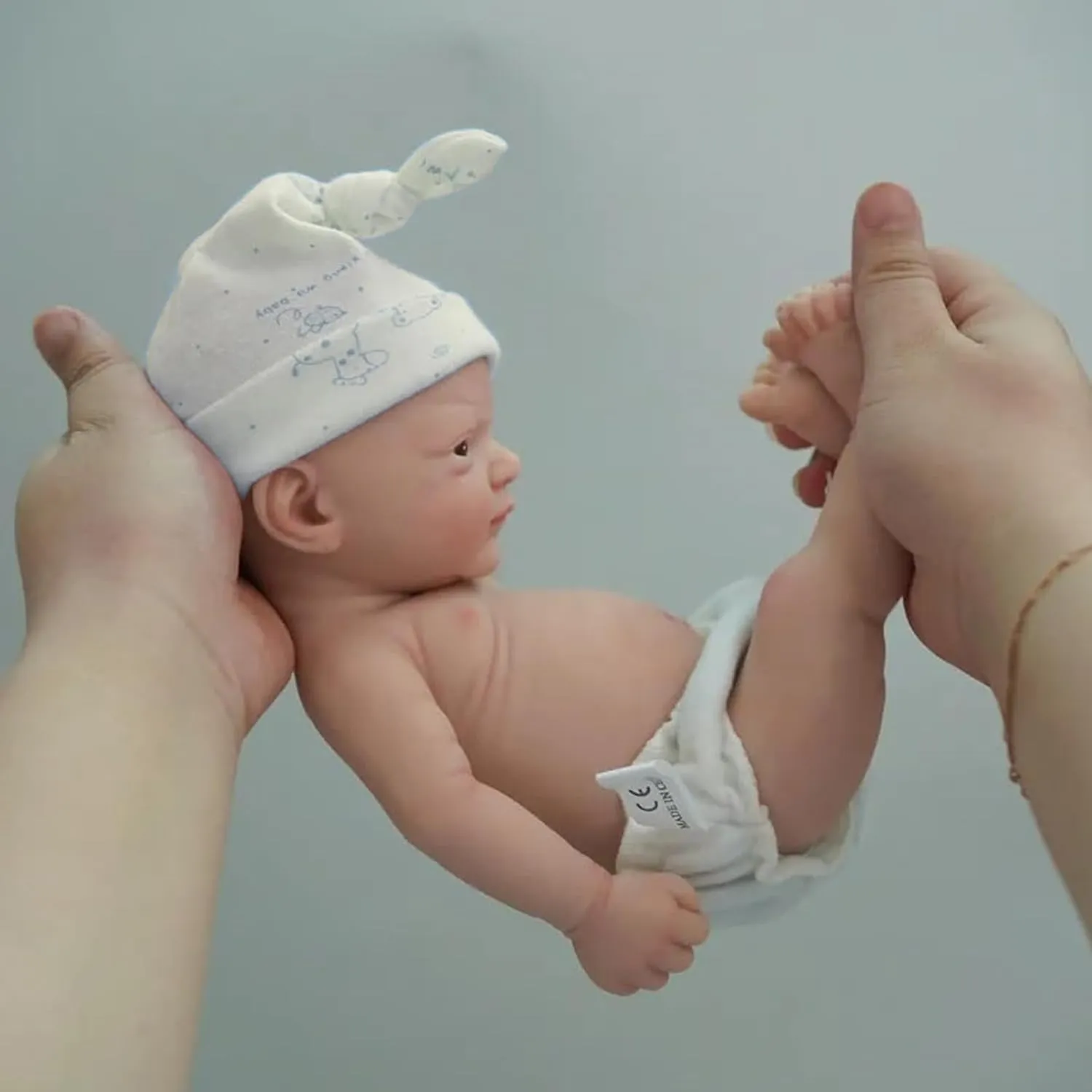 Baby Doll Boy John Lifelike Reborn Doll Surprice Children scarce thoughtfully east reception geologic mint Anti-Stress 12" Micro Preemie Full Body Silicone 