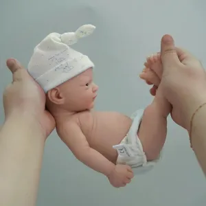 Baby Doll Boy John Lifelike Reborn Doll Surprice Children scarce thoughtfully east reception geologic mint Anti-Stress 12" Micro Preemie Full Body Silicone 