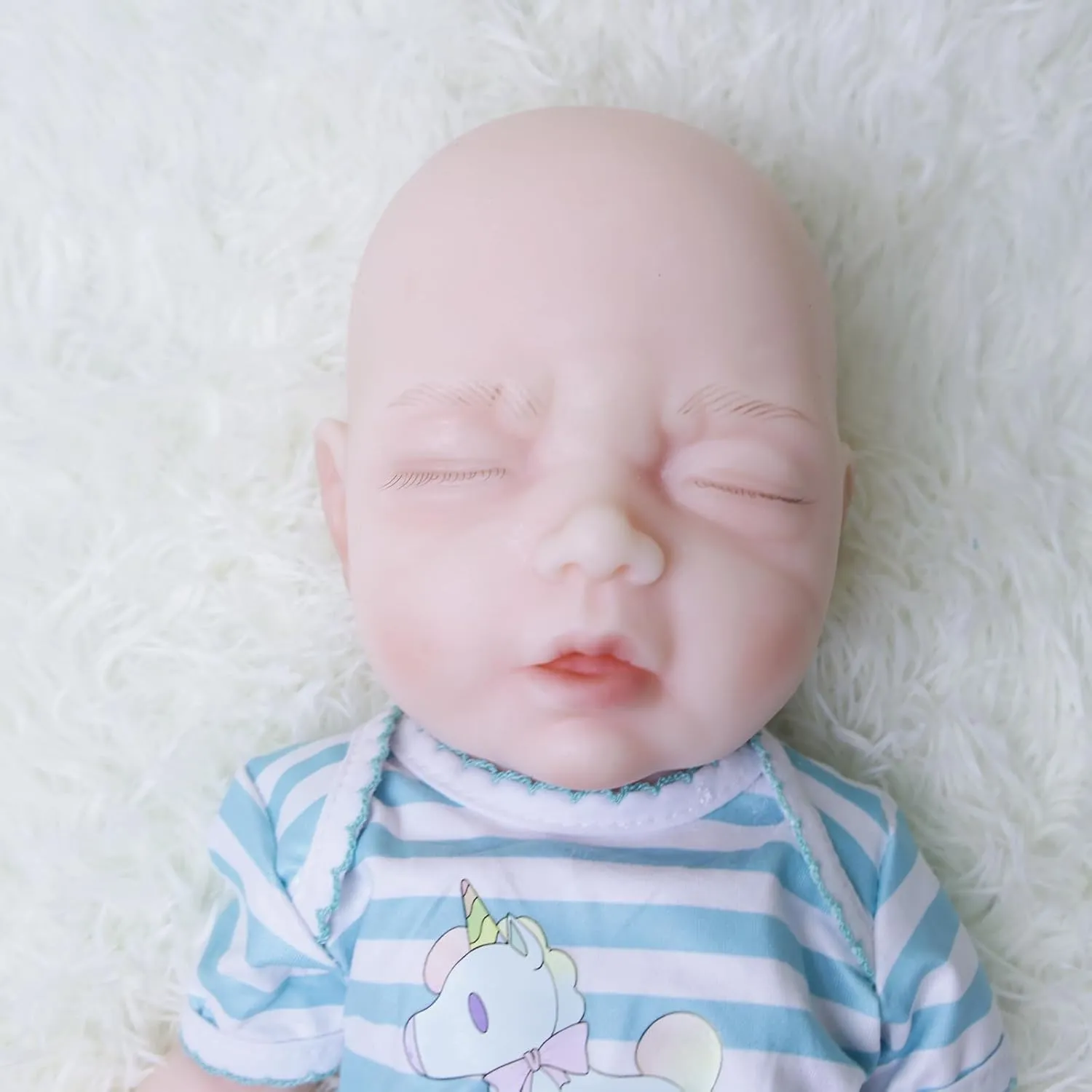 Baby Doll Boy, Realistic Reborn Baby Dolls Silicone desolate Full Body for Christmas and Birthday Gifts 16 inch Full Silicone 