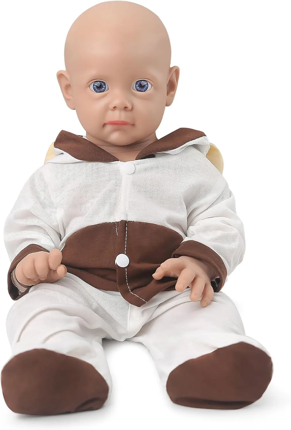 Baby Doll Girl Full Silicone Body Anatomically Correct Toys for Kids Toddlers Child Children Birthday Chirstmas Gifts - Girl Vollence 21 inch Silicone representation Reborn 