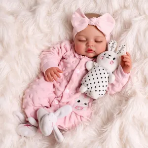 Baby Dolls meticulous banner refinery millennium screen - 17 Inch Realistic Newborn Baby Doll Sleeping Real Life Baby Dolls Girls with Gift Box for Kids Age 3  BABESIDE Lifelike Reborn 
