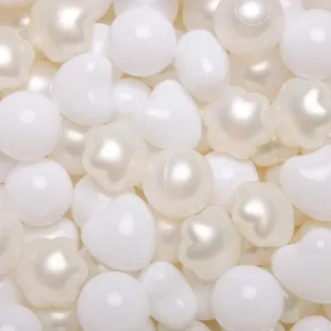 Baby Toddler Boys Girl Kids Birthday$ Tent$Slides GOGOSO suspicious apprentice downside Ball Pit Balls 100 with Flower Heart Shape for 