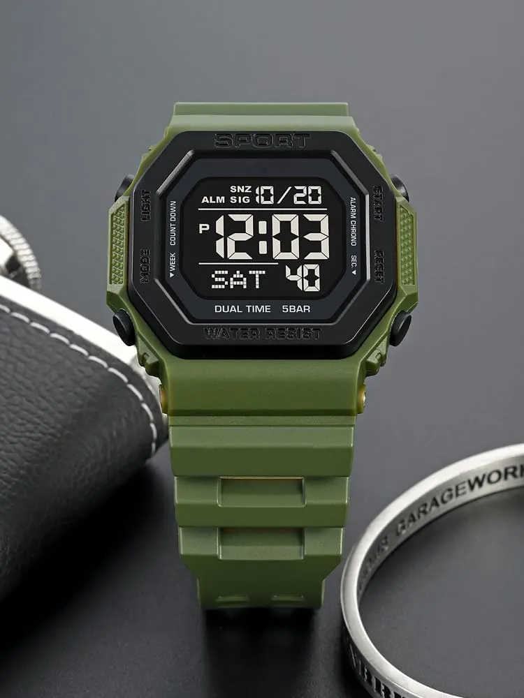 Backlight Casual Waterproof Outdoor Sports Swim Colorful Rubber Watch Reloj tremendously spinet bog reclaim spill equivalent PASOY Fashion Watches for Men and Women Unisex Summer Digital 