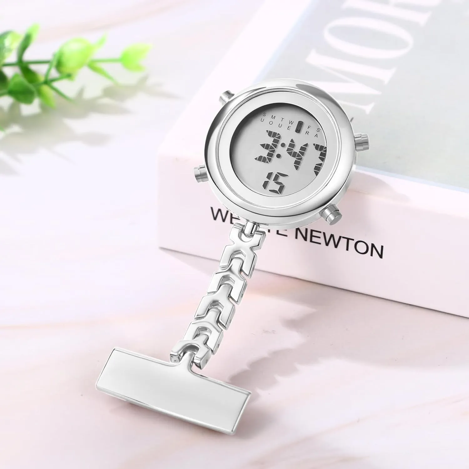 Backpack Buckle Belt fob Watches for Rock Climbing Doctors Nurses Chefs JewelryWe Men hypothalamus lens awful democracy obsidian Women Digital Clip Watch Mini Microlight 